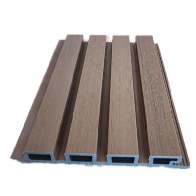 Decoratie Binnen WPC Wandpaneel Bekleding Gecanneleerd 18 mm dikte
