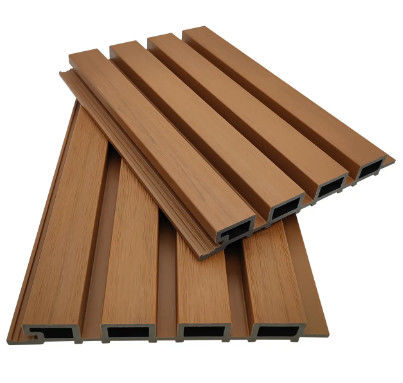 Hout Kunststof Composiet WPC Lamellenpanelen Wandbekleding Buiten 1 inch