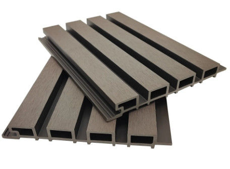 Buitenbeplating Gecanneleerde WPC-bekledingspanelen Wandbekleding Hout Kunststof Composiet