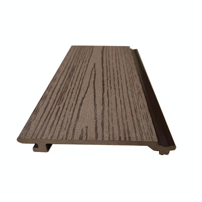 Commerciële waterdichte WPC decoratieve panelen wandbekleding 155 mm