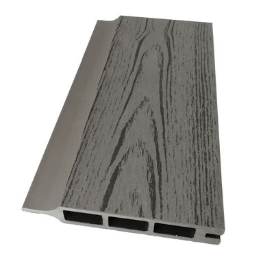 Decoratieve houten kunststof composiet wandbekleding WPC paneel buiten 150 mm