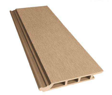 ODM hout kunststof composiet WPC wandpaneel buitenbekleding 4m lang