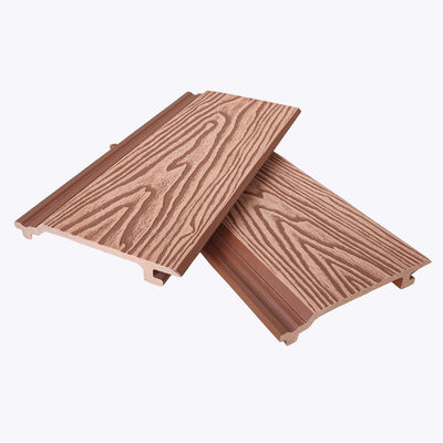 Holle wandbekleding Houten kunststof composiet wandpaneel Houten planken