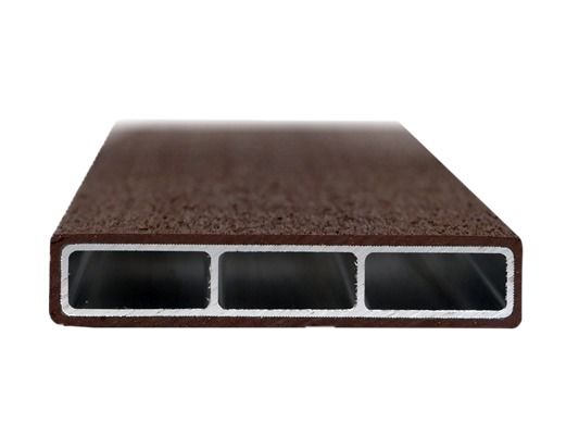 Eco-geavanceerd aluminium WPC duurzaam schild voor buitenstructuren