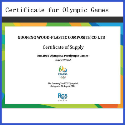 Tuingebruik Houten kunststof composiet hekrails