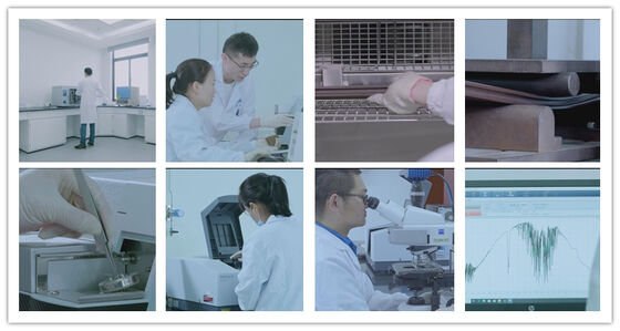 Afgedekte composiet hek 200 * 200 mm gerecycleerde WPC hekpaal