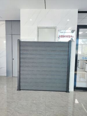 Eco-gerecycled WPC hekwerk anti-termiet voor boerderijgrens