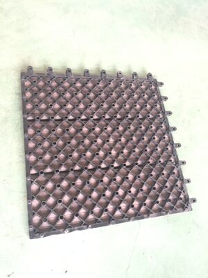 Home Outdoor WPC-terrastegels 30x30CM Duurzame doe-het-zelfvloeren met natuurlijke houtlook