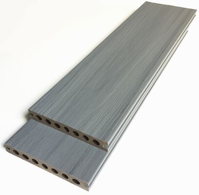 Gratis monster Antislip waterdicht UV-bestendig Teak Kleur 140 * 23 mm Composiet terrasplanken Vloeren buiten co-extrusie WPC terrasplanken