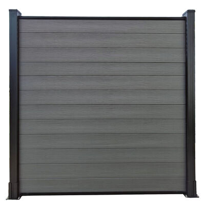 Durable Wood Plastic Composite Wpc Fence Home Garden Fence Panels Better Than Vinyl Pvc Fence