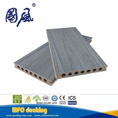 Fabrieksprijs Nieuwe generatie dubbele kleur co-extrusie Hout-kunststof composietmateriaal WPC-terrasplanken