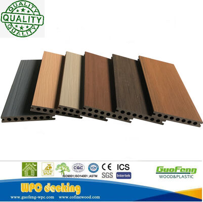 Co-extrusie houten kunststof composiet terrasplanken voor buitenvloeren Waterdicht