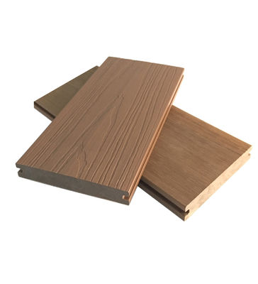 Outdoor commerciële vuurvaste Co-extrusie composiet terrasplanken WPC-panelen 23 mm x 138 mm