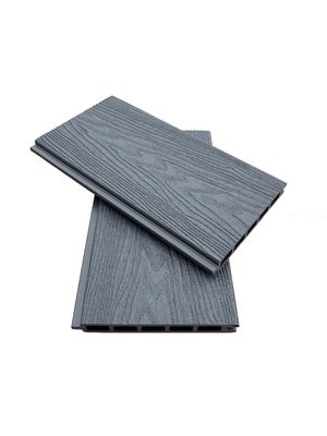 Natuurlijk materiaal Milieuvriendelijk hekwerk Composiet hekwerk Exterieur UV-bestendig Waterdicht WPC-paneel